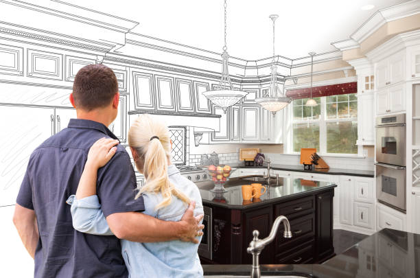 Professional Kitchen Remodeling technician working in Georgetown, KY